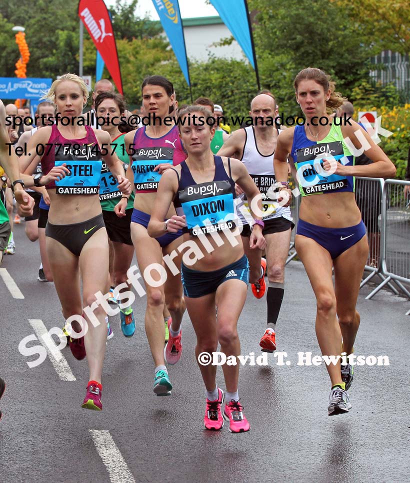 Start of the BUPA Great North 10k. Photo: David T. Hewitson/Sports for All Pics